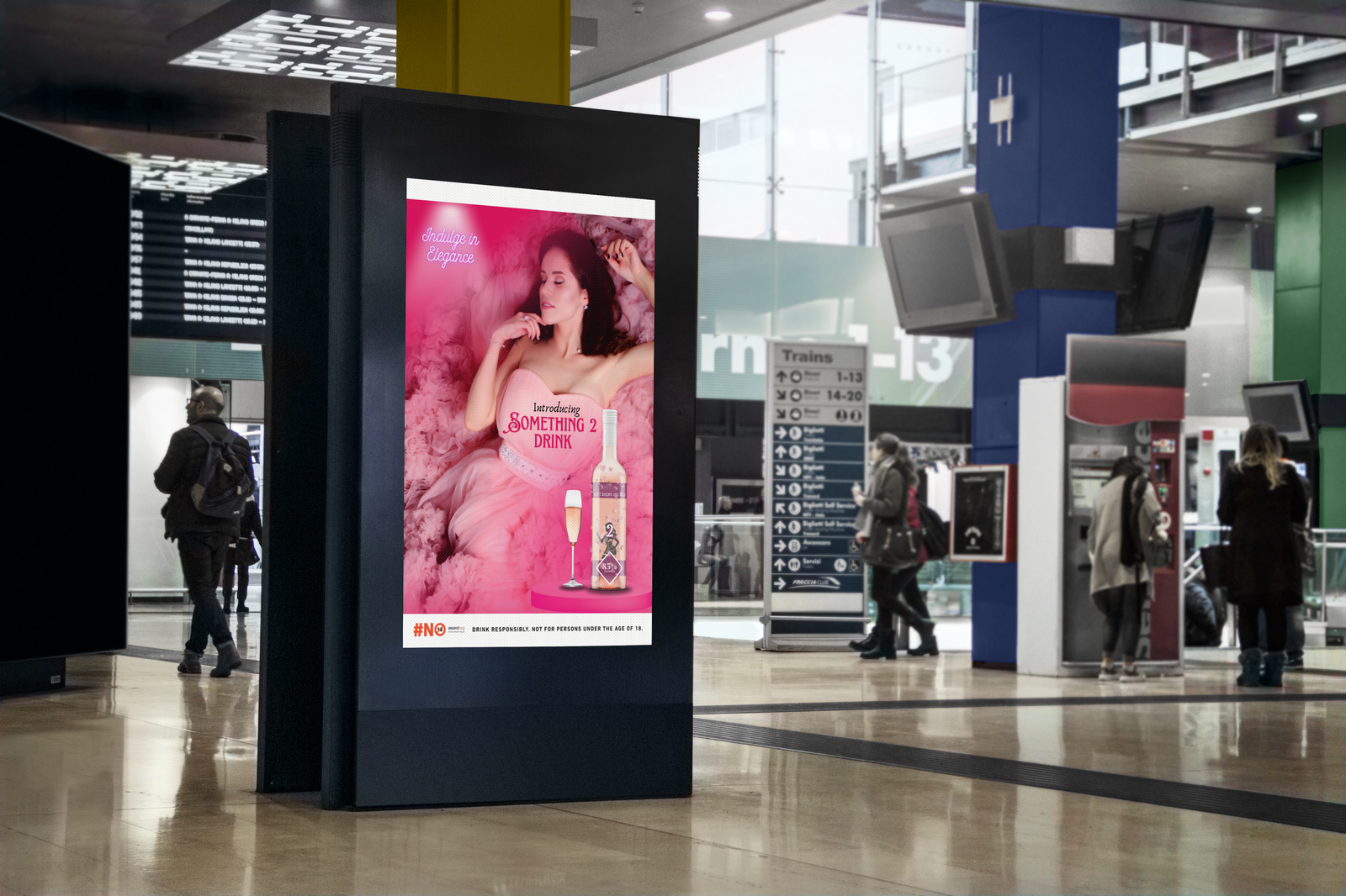 Alcohol Advert Poster