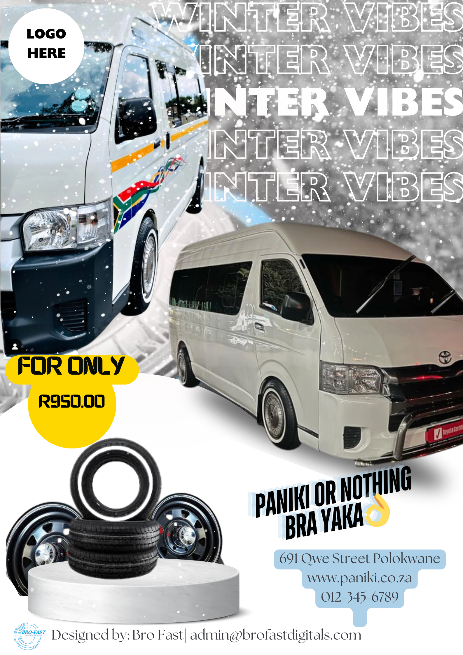 Poster – Taxi Wheels on Special